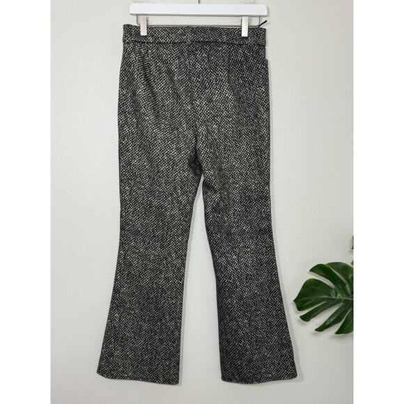 Tory Burch Donegal Cropped Flare Pants Printed Career, 6 - Picture 5 of 11